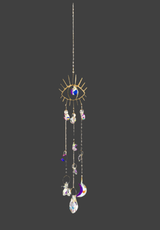 Evil Eye Crystal Suncatcher