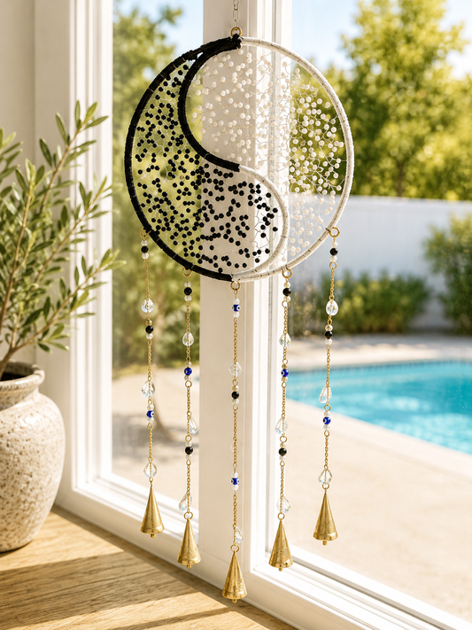 Yin Yang Evil Eye Wind Chime