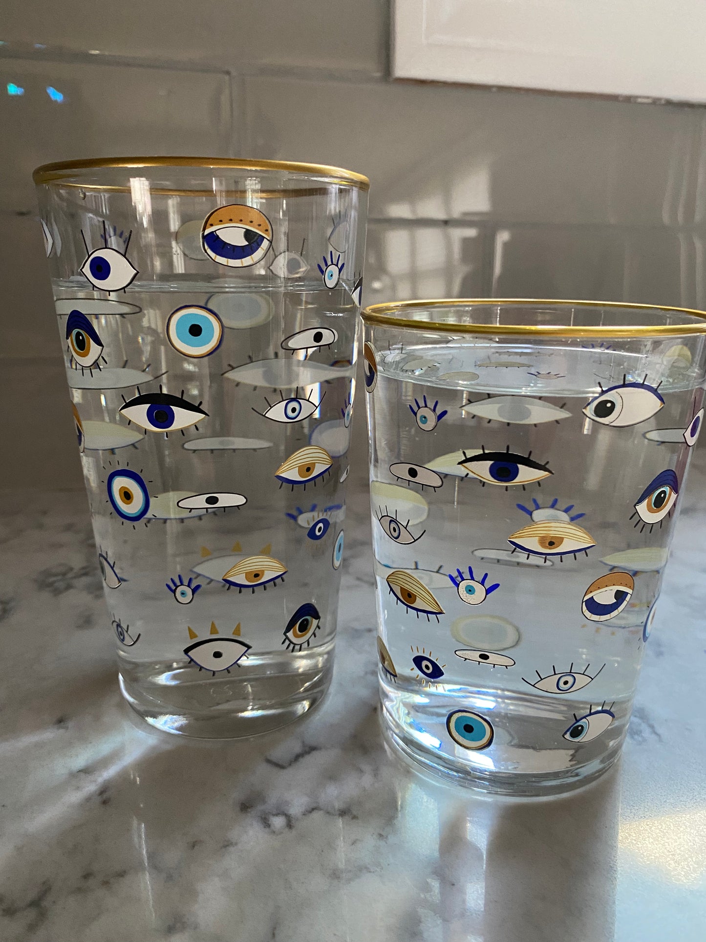 Evil Eye Glassware