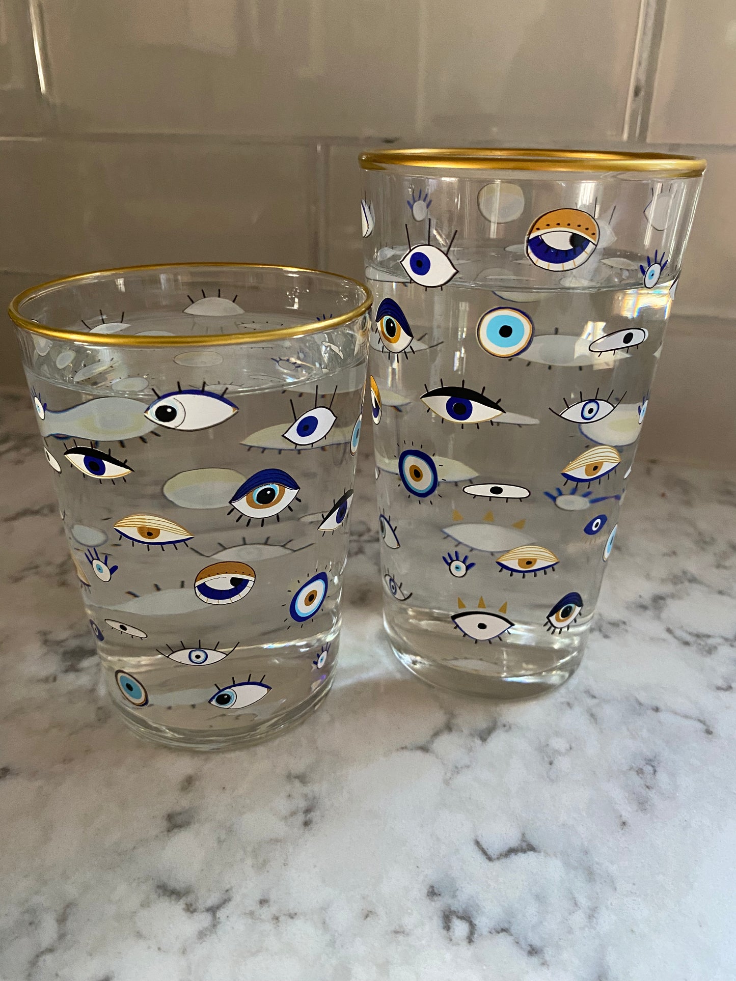 Evil Eye Glassware