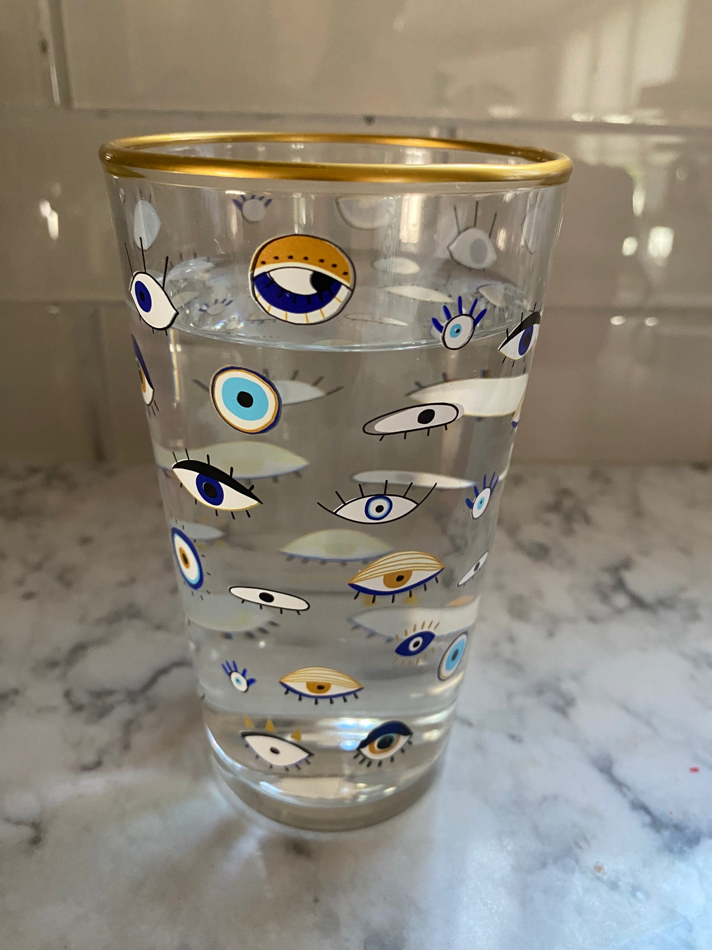 Evil Eye Glassware
