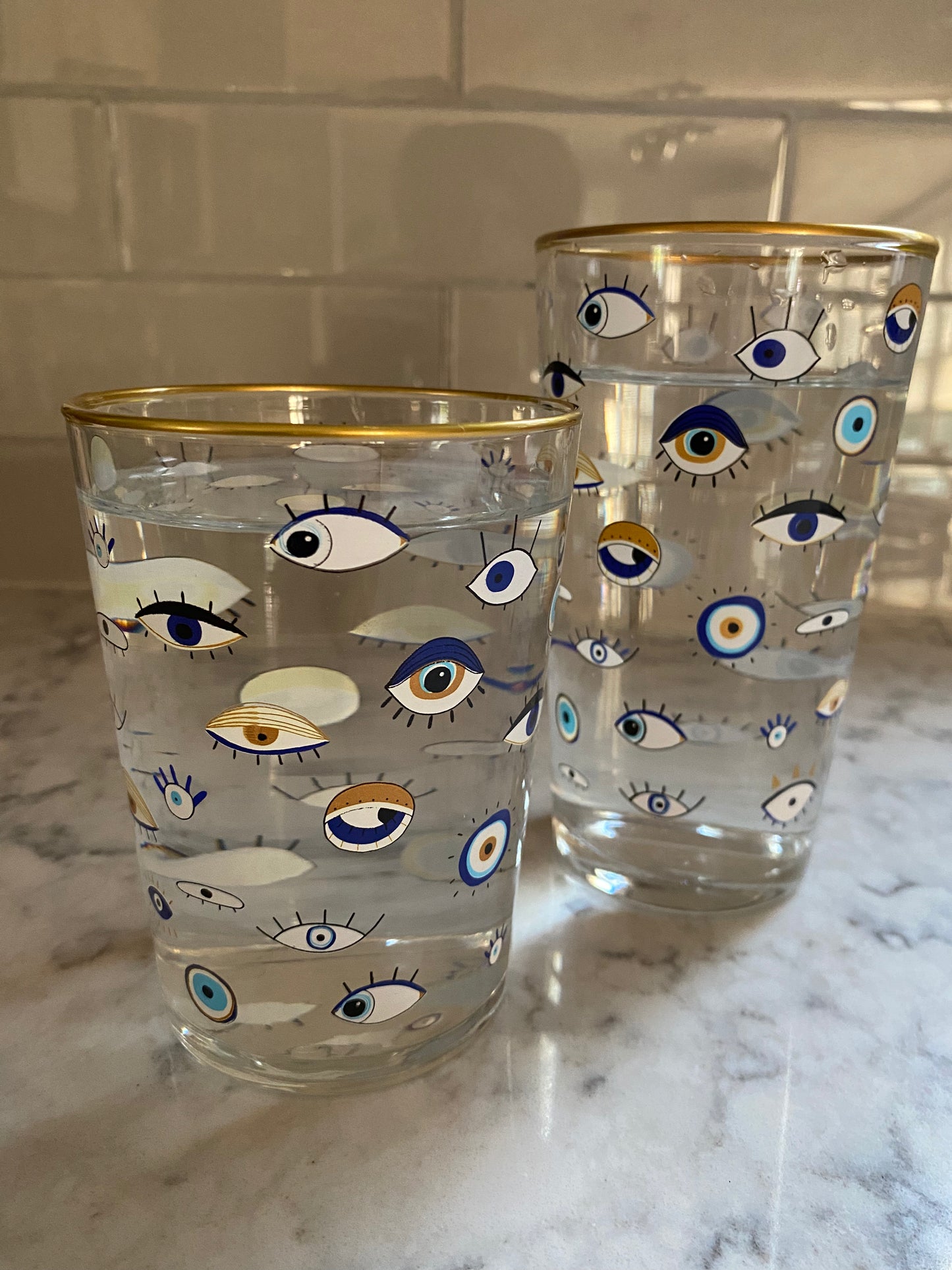 Evil Eye Glassware