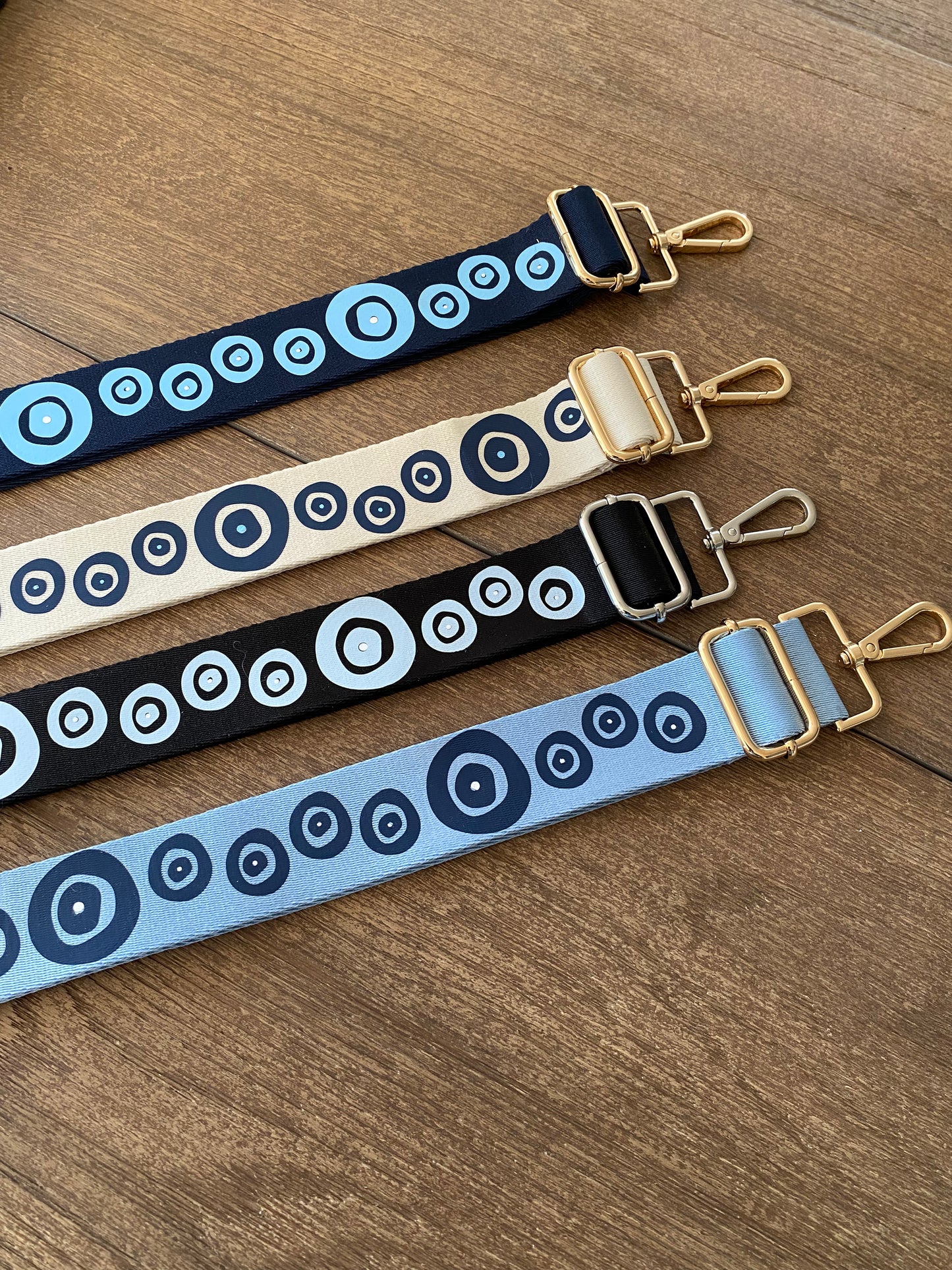 Evil Eye Canvas Strap
