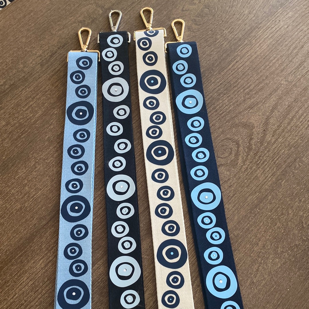 Evil Eye Canvas Strap