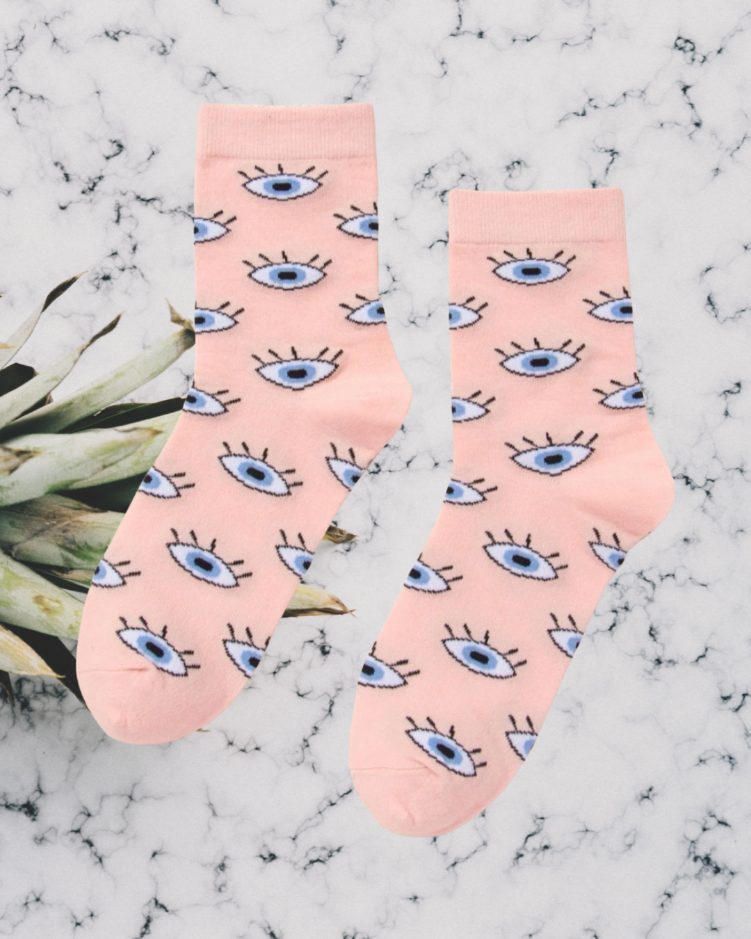Evil Eye Funky Crew Socks