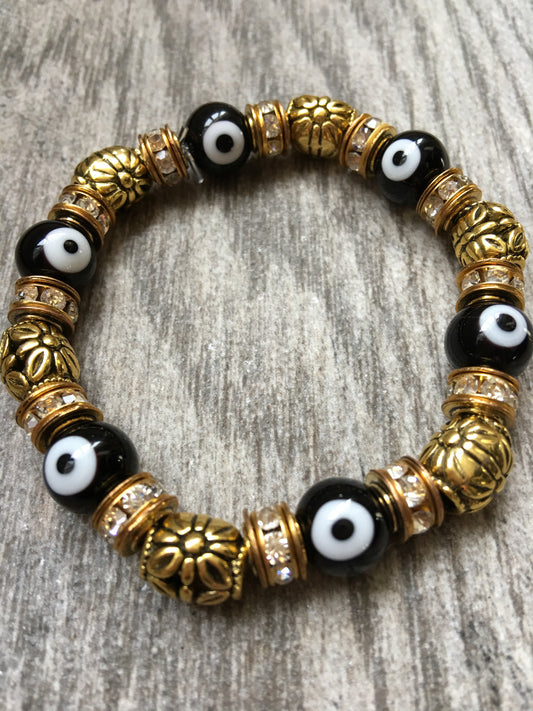 Gold Bead Bracelet