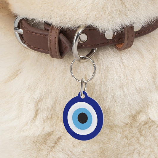 Lucky Eye Round Pet Tag