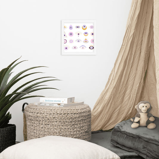 Evil Eye Framed poster