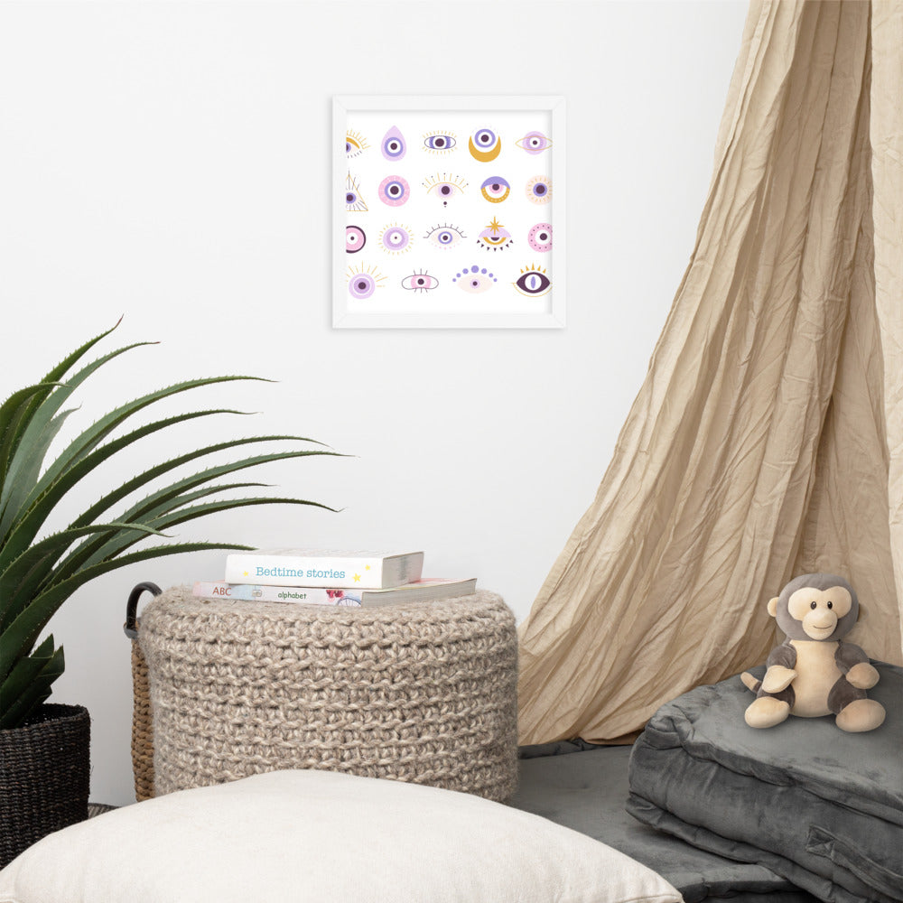 Evil Eye Framed poster