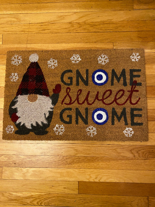 Gnomes Sweet Gnomes Door Mat