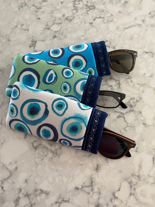 Evil Eye Glass Case
