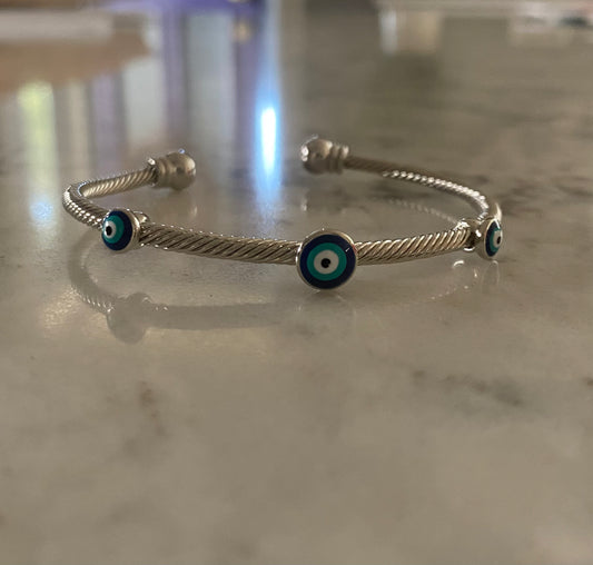Evil Eye Cuff Bracelet
