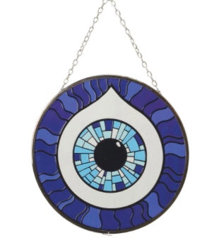 Mosaic Evil Eye Sun Catcher