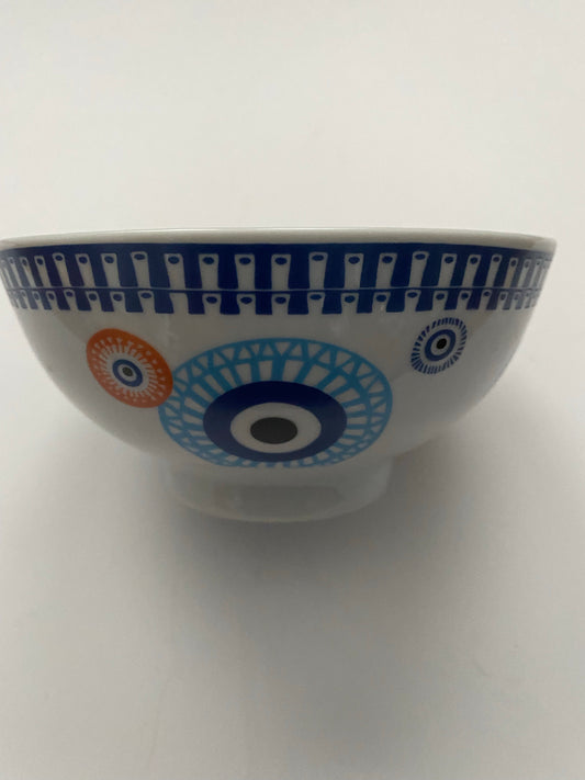 Evil Eye Ceramic Bowl