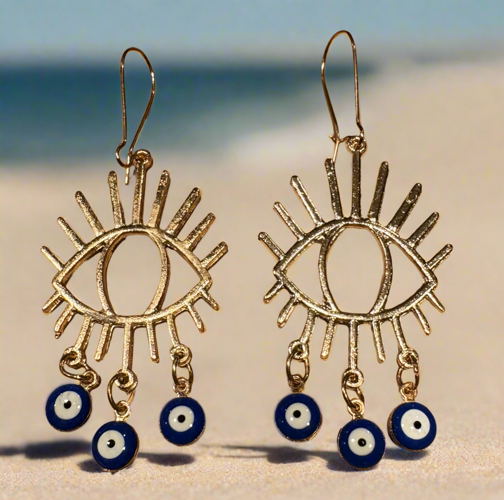 Evil Eye Earrings