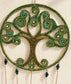 Jeweled Tree of Life Evil Eye Wind Chime