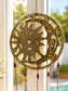 Sun & Moon Evil Eye Wind Chime