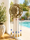 Sun & Moon Evil Eye Wind Chime