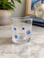 Blue Evil Eye Bubble Glass Tumbler