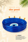 Greek Eye Inflatable Pool – Blue Evil Eye Design