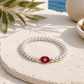 Aegean Mati Silver Beaded Bracelet