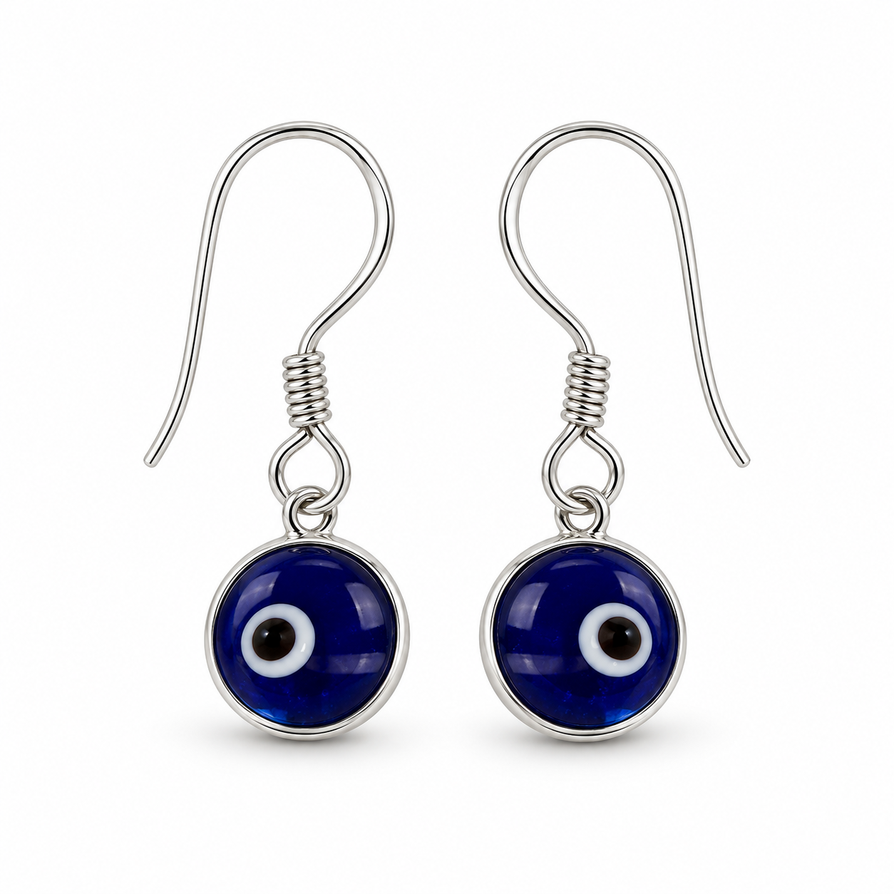 Evil Eye Drop Earrings