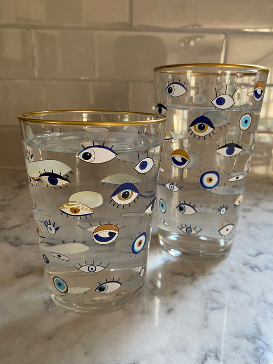 Evil Eye Glassware
